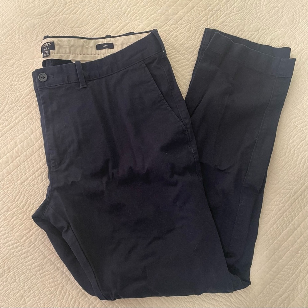 J. Crew Slim Flex Chinos Slim Fit W38 L32